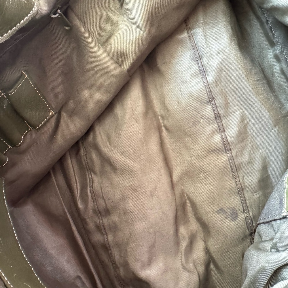 Nordstrom Olive Leather Hobo Bag - Picture 6 of 6